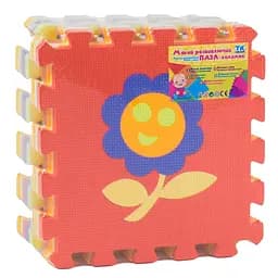 Массажный коврик-пазл НК 008 развивающий и безопасный для малыша