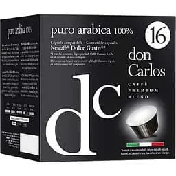 Кофе в капсулах Dolce Gusto Don Carlos Puro Arabica, 16 капсул