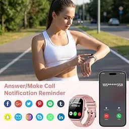 Годинник Oukitel V7 Pink (6941749851062) - мініатюра 3