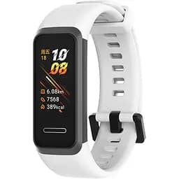 Силиконовый ремешок Primo для фитнеса браслета Huawei Band 4 White