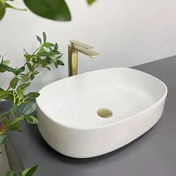 Умивальник VBI Imola white накладний VBI-012603, Білий