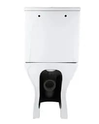 Унітаз підлоговий Qtap Aries Rimless з сидінням Slim Duroplast/ Soft-close/ Quick Release QT03228302W - мініатюра 6