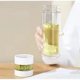 Термос Xiaomi Quange Intelligent Tea Separator Cup White (H8134) - мініатюра 6