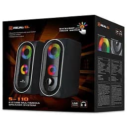 Акустична система REAL-EL S-110 USB Black - мініатюра 8