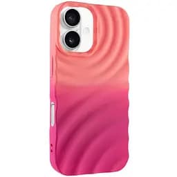 Чохол Epik TPU ColorWave для Apple iPhone 16, 6.1 Peach/Pink