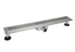 Линейный трап Qtap Taurus FA900 из нержавеющей стали, с сухим затвором QTTAUFA900