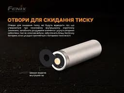 Акумулятор 18650 Fenix 3000 mAh Li-ion (ARB-L18-3000P) - мініатюра 10