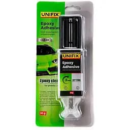 Клей епоксидний Unifix 30 г шприц прозорий
