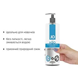 Лубрикант на водній основі System JO H2O Original, 480 мл - мініатюра 3