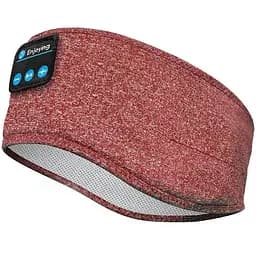 Навушники-пов'язка для сну та спорту червоні