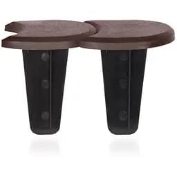 Палисад садовый Prosperplast Flat 3.8 м коричневый