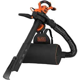 Пилосос садовий електричний Black+Decker BEBLV301 3 кВт збірник 72 л (BEBLV301)