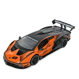 Дитяча інерційна машинка AP-2036 (Orange) двері відчиняються, світло та звук, 1:24, 23 см АвтоСвіт