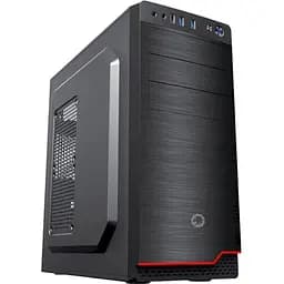 Корпус GameMax MT519-NP-2U3-CR черный, без БП, Mid Tower, ATX/Micro ATX/Mini ITX, 2хUSB3.0, 1хUSB2.0, Card-Reader, 415х200х416