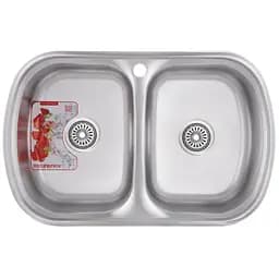 Кухонная мойка Zerix Z7749-08-180D decor ZM0566, Decor