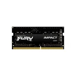 Модуль пам'яті для ноутбука SoDIMM DDR4 64GB (2x32GB) 3200 MHz Fury Impact Kingston Fury (ex.HyperX) (KF432S20IBK2/64) - мініатюра 2