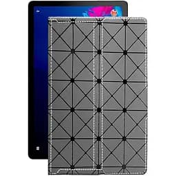 Чохол StatusCASE з екошкіри для планшету Lenovo Tab P11 Сірий ромб