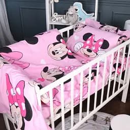 Підковдра MirSon Kids Time 17-0666 Pink Minnie бязь 160х220 см (2200010117240) - мініатюра 2