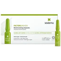 Концентрат в ампулах для обличчя Sesderma Factor G Biostimulating Ampoules, 7х1.5 мл