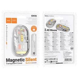 Миша бездротова Hoco GM35 General Bluetooth + 2.4G Space Gray - мініатюра 3