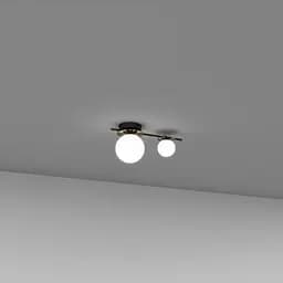 Стельовий світильник SV0024-2P BK+GD