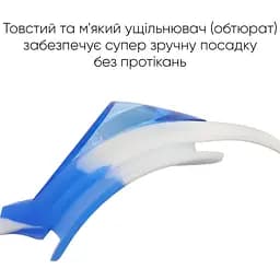 Дитячі окуляри для плавання Renvo Ailao JR Anti-fog Синій Білий OSFM (1SG200-0403) - мініатюра 7
