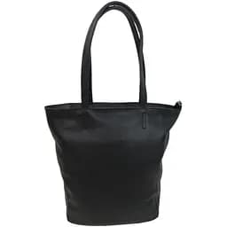 Женская сумка из натуральной кожи Borsacomoda черная sum0028733