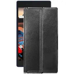 Чохол StatusCASE з екошкіри для планшету Lenovo Tab 3 7 TB3-710i Чорний глянець