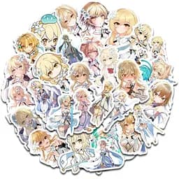 Стікерпак набір наклейок G-Toys Genshin Impact Lumine 45 шт. (SP GI LM 01)