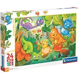  Пазл Clementoni Мaxi Dinos Happy Oasis 24 элемента (28524)