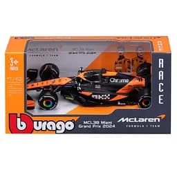Автомодель MCLAREN F1 MCL38 (2024) Bburago 18-38214 масштаб 1:43 - мініатюра 6