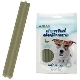 Ласощі для чистки зубів у собак з зеленим чаєм Croci Dental Defence Soft Sticks 60 г
