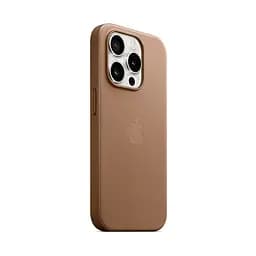 Чехол для Apple iPhone 15 Pro Max, FineWoven Case with MagSafe, коричневый, защитная накладка-панель из материала FineWoven, противоударный, для iPhone, защита всего корпуса, поддержка беспроводной зарядки и MagSafe, (ARM71991) - мініатюра 2