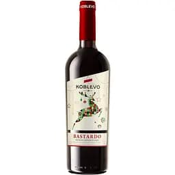 Вино Koblevo Bastardo червоне напівсолодке 9.5-12% 0.75 л (260694)