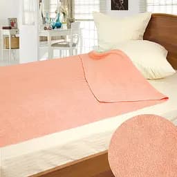 Простыня Ярослав махровая 200х220 персиковая