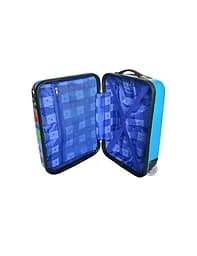Дитяча валіза маленька S ABS-пластик Madisson Snowball 65018H 49×32×20см 25л Синій - мініатюра 3
