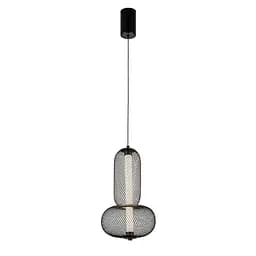 Світильник підвісний LED Levistella 7812029 BK, 4W, чорний, для вітальні - мініатюра 2