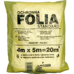 Пленка защитная малярная Vorel 4x5 м 0.007 мм (9462)