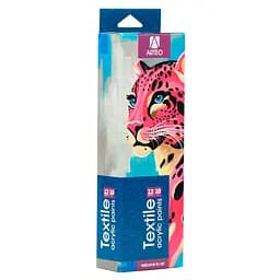 Набір акрилових фарб для розпису тканин Animal 12×10 мл Arteo