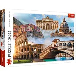 Пазл Trefl Любимые места Италии коллаж 1500 эл. (26203)