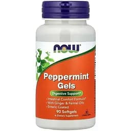Аминокислота Now Peppermint Gels, 90 капсул vit0003855