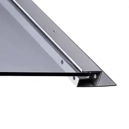 Душовий бокс Lidz Tani SB90x90.SAT.HIGH.GR, Хром матовый, тонований, хром матовий - мініатюра 8