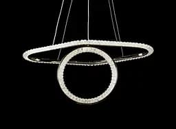 Люстра стельова LED Splendid Ray LF9809/2, 2 лампи, регульована температура світла, золотий метал, сучасний стиль для дому - мініатюра 5