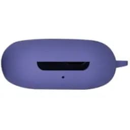 Чохол-накладка DK Silicone Candy Friendly з карабіном для Oppo Enco W11/W12 (lavender grey)