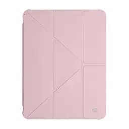 Чохол-книжка для планшета Apple iPad Pro 11 (2024)/Pro 11 (2025) M5, Y-Type PEN, рожевий, магнітний, з тримачем для стилуса, протиударний, обкладинка з функцією підставки, екошкіра + ТПУ, функція автоматичного пробудження/сну