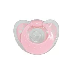 Дитяча силіконова пустушка MGZ-0517(Pink) кругла - мініатюра 3