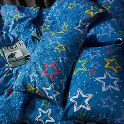 Комплект постільної білизни Moon&Star Бязь Gold Люкс Galaxy Dreams євро 200х220 наволочки 2х50х70 - мініатюра 7