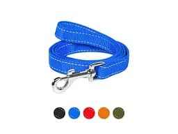 Поводок для собак Dog Extreme из нейлона двойной Ш 14 мм Д 122 см голубой (43002)