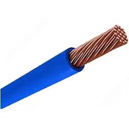 Кабель електричний Мега-Люкс ГОСТ ПВ-3-2.5 ізоляція не підтримує горіння синій 100 м