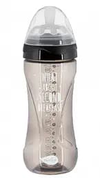 Пляшечка для годування Nuvita Mimic Cool, антиколікова, 330 мл, чорний (NV6052BLACK)